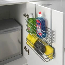 Metacreative Press Hanging Basket With 2 Stages Galileo Of Polytherm, 26 X 12 X 36 Cm, Silver -Amazon Store 51TgDZ67ZyL