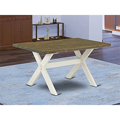 East West Furniture XT076 Wooden Table, Standard Height 4 East West Furniture XT076 Wooden Table, Standard Height - Image 2