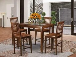 East West Furniture YAVN3-MAH-W Dining Set, 3-Piece 21 East West Furniture YAVN3-MAH-W Dining Set, 3-Piece -Amazon Store 51U45uRGFbL. AC