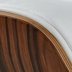 GENERIC Mid Century Lounge Chair With Ottoman, Genuine Leather Classic Modern Chair With 8-Layer Palisander Wood And Aluminum Base For Living Room Office Study Lounge (Palisander And White, Standard Size) 20 GENERIC Mid Century Lounge Chair With Ottoman, Genuine Leather Classic Modern Chair With 8-Layer Palisander Wood And Aluminum Base For Living Room Office Study Lounge (Palisander And White, Standard Size) -Amazon Store 51U5TXykpuS