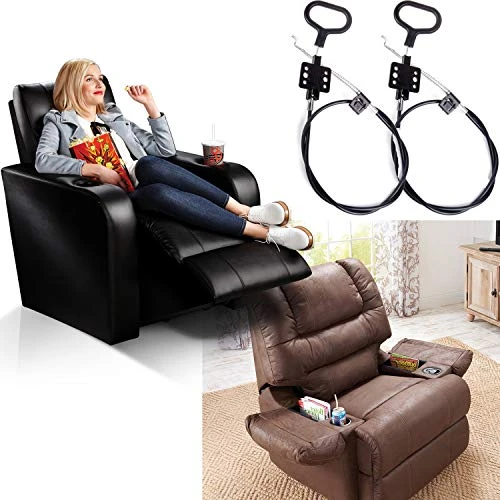 STARVAST Sofa Recliner Cables, 2Pcs Couch Release Cables Replacement D Ring Couch Recliner Pull Handle, Hook Exposed Cable Length (4.75") Total Length 36.5 Inch 9 STARVAST Sofa Recliner Cables, 2Pcs Couch Release Cables Replacement D Ring Couch Recliner Pull Handle, Hook Exposed Cable Length (4.75") Total Length 36.5 Inch - Image 7