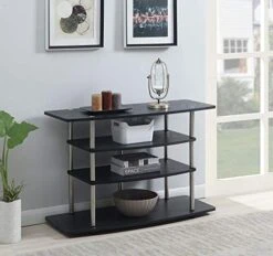 Convenience Concepts Designs2Go Tools Wide Highboy TV Stand, Black -Amazon Store 51UPMc5qyzL