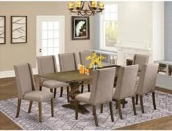East West Furniture LAFL11-87-16 Dinner Table Set, Large 21 East West Furniture LAFL11-87-16 Dinner Table Set, Large -Amazon Store 51UTCbaBepL. AC