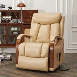 DYNOX Small Lift Chair Recliners With Massage And Heat, Dual Motor Power Lift Sofa With Infinite Adjust For Back And Footrest (Fabirc-Beige) 26 DYNOX Small Lift Chair Recliners With Massage And Heat, Dual Motor Power Lift Sofa With Infinite Adjust For Back And Footrest (Fabirc-Beige) -Amazon Store 51UaCFJjAL. AC