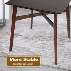 Koreyosh Wood Counter Height Dining Table 36 Inches Height Farmhouse Square Bar Table Small Kitchen Table For 4 People For Dining Room, Kitchen, Bar, Pub, Bistro Walnut/Brown 15 Koreyosh Wood Counter Height Dining Table 36 Inches Height Farmhouse Square Bar Table Small Kitchen Table For 4 People For Dining Room, Kitchen, Bar, Pub, Bistro Walnut/Brown -Amazon Store 51UoIc9V7ZL