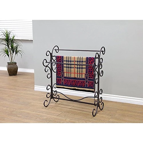 Frenchi Home Furnishing Blanket Rack, 35.5"H 4 Frenchi Home Furnishing Blanket Rack, 35.5"H - Image 2