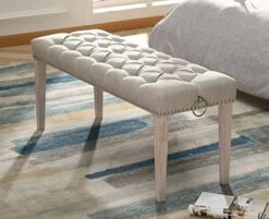 Guyou 42 In Tufted Leather End Of Bed Bench Gold Legs, Modern Vintage Entryway Ottoman Bench, Upholstered Foyer Bench With Gold Legs For Living Room Bedroom (Brown) -Amazon Store 51VbdFaYNvL. AC