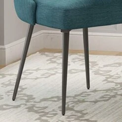 Christopher Knight Home Dawn Modern Fabric Dining Chairs (Set Of 2), Teal -Amazon Store 51VqYSvJyRL