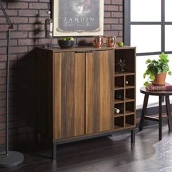Walker Edison Mid-Century Modern Wood Kitchen Buffet Sideboard-Entryway Serving Storage Cabinet Doors-Dining Room Console, 34 Inch, Dark Walnut 10 Walker Edison Mid-Century Modern Wood Kitchen Buffet Sideboard-Entryway Serving Storage Cabinet Doors-Dining Room Console, 34 Inch, Dark Walnut -Amazon Store 51XCA7YHlEL. AC