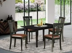 5 PcTable And Chair Set - Dining Table For Small Spaces And 4 Dining Chairs 27 5 PcTable And Chair Set - Dining Table For Small Spaces And 4 Dining Chairs -Amazon Store 51YPZ8AVNKL. AC