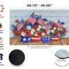 Toland Home Garden 800258 Patriotic Pansies Summer Door Mat 18x30 Inch 4th Of July Outdoor Doormat For Entryway Indoor Entrance -Amazon Store 51YpdIWd2lS