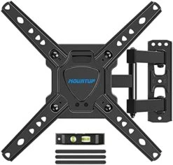 MOUNTUP Full Motion TV Wall Mount For Most 26-50 Inch TVs, Max VESA 300x300mm Wall Mount TV Bracket With Swivel Tilting Extension Level Adjustment For LED LCD Flat Curved TVs MU0018 16 MOUNTUP Full Motion TV Wall Mount For Most 26-50 Inch TVs, Max VESA 300x300mm Wall Mount TV Bracket With Swivel Tilting Extension Level Adjustment For LED LCD Flat Curved TVs MU0018 -Amazon Store 51YpkJiPI4L. AC