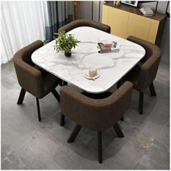 Coffee Table And Chair Combination Balcony Living Room Dining Table Marble Table And Chairs Table Four Chairs Office Reception Desk And Chair Set Meeting Room Round Table Beauty Salon Movie Theater -Amazon Store 51ZLb8akGL. AC