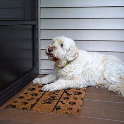 NINAMAR Door Mat Wipe Your Paws Natural Coir – 29.5 X 17.5 Inch -Amazon Store 51ZgLNgKMYL