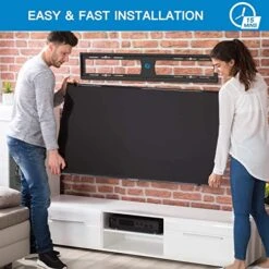 Pipishell Low Profile Fixed TV Wall Mount Bracket Ultra Slim For Most 42-90 Inch LCD OLED QLED 4K Plasma Flat Curved Screen TVs Up To132lbs Max VESA 800x600mm, Fits 16", 18", 24" Wood Studs 12 Pipishell Low Profile Fixed TV Wall Mount Bracket Ultra Slim For Most 42-90 Inch LCD OLED QLED 4K Plasma Flat Curved Screen TVs Up To132lbs Max VESA 800x600mm, Fits 16", 18", 24" Wood Studs -Amazon Store 51a5wlZ6arL