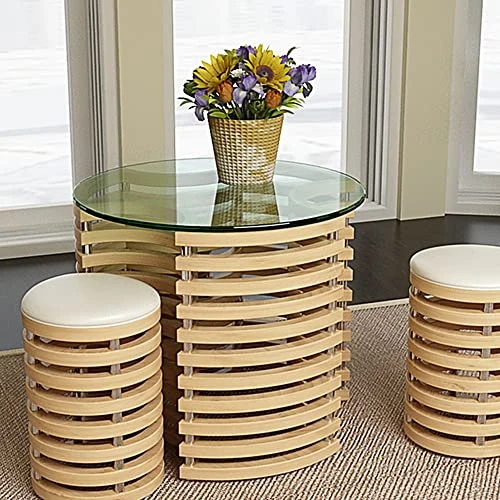 20" Inch Round Tempered Glass Table Top Clear Glass 1/4" Inch Thick Round Polished Edge (1/4" Thick Round Polished Edge, 20) 4 20" Inch Round Tempered Glass Table Top Clear Glass 1/4" Inch Thick Round Polished Edge (1/4" Thick Round Polished Edge, 20) - Image 2