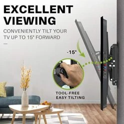 USX MOUNT Advanced Tilt TV Wall Mount For Most 42-90 Inch TVs, Easy To Install Extension TV Mount Extending To 7 Inch, Universal Wall Mount TV Bracket Up To 24'' Studs, VESA 600 X 400mm And 120lbs 10 USX MOUNT Advanced Tilt TV Wall Mount For Most 42-90 Inch TVs, Easy To Install Extension TV Mount Extending To 7 Inch, Universal Wall Mount TV Bracket Up To 24'' Studs, VESA 600 X 400mm And 120lbs -Amazon Store 51aVFPb16PL