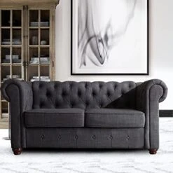 Rosevera Grier Polyester Upholstered Button Tufting Lounge Sofa Chair For Indoor Bedroom, Standard, Linen Beige Chaise 22 Rosevera Grier Polyester Upholstered Button Tufting Lounge Sofa Chair For Indoor Bedroom, Standard, Linen Beige Chaise -Amazon Store 51aoku29wNL. AC