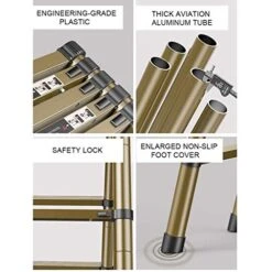 REMAZ Portable Step Stools,Multi-Position Ladder Telescoping Ladder Step Ladder Telesextension Folding Stepladder Multi-Purpose Collapsible Ladder,5-Tier/A,4-Tier -Amazon Store 51ap4t0nE7L