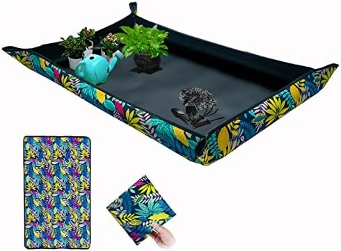 39.4" X 39.4" Large Plant Repotting Mat For Indoor Plants, Portable And Foldable Gardening Mat, Waterproof Transplanting Potting Mat In Garden Outdoor 11 39.4" X 39.4" Large Plant Repotting Mat For Indoor Plants, Portable And Foldable Gardening Mat, Waterproof Transplanting Potting Mat In Garden Outdoor - Image 9