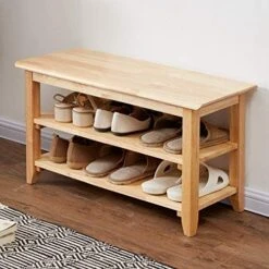 OGCAU Shoe Bench Entryway With Storage Bench For Bedroom, Ottoman, 2 Tier, Shoe Rack Organizer For Door, Good Load Bearing, Ideal For Entryway Hallway Living Room And Corridor(Natural 23.6") 30 OGCAU Shoe Bench Entryway With Storage Bench For Bedroom, Ottoman, 2 Tier, Shoe Rack Organizer For Door, Good Load Bearing, Ideal For Entryway Hallway Living Room And Corridor(Natural 23.6") -Amazon Store 51bEIdnmfvL. AC