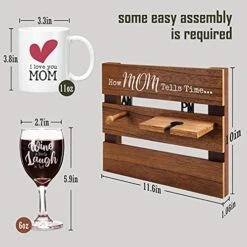 THYGIFTREE I Love You Mom Gifts For Mothers Day Funny Mom Birthday Gifts From Daughter Son, Cool New Mom Gifts For Women -Amazon Store 51c5wbuv4aL