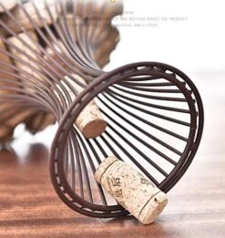 Wine Cork Holder Rack, Wine Vino Cork Collector, Display Cork Storage Decorative Wine Cork Container -Amazon Store 51cCu3t9j2L