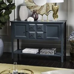 Safavieh American Homes Collection Charlotte Sideboard, French Grey -Amazon Store 51ck67ZCCZL. AC 1