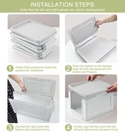 KOUPA 6-Tier Shoe Rack Storage Organizer,Stackable And Adjustable Multi-Function Shoe Boxes,Space Saving Shoe Shelf Bins ,Extra Large Capacity, Shoe Cubby(White) 11 KOUPA 6-Tier Shoe Rack Storage Organizer,Stackable And Adjustable Multi-Function Shoe Boxes,Space Saving Shoe Shelf Bins ,Extra Large Capacity, Shoe Cubby(White) -Amazon Store 51d54if7eAL