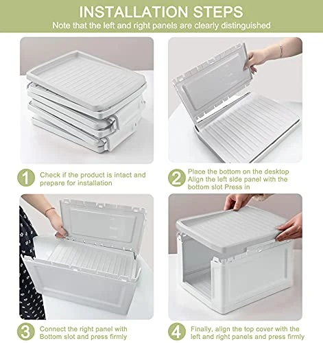 KOUPA 6-Tier Shoe Rack Storage Organizer,Stackable And Adjustable Multi-Function Shoe Boxes,Space Saving Shoe Shelf Bins ,Extra Large Capacity, Shoe Cubby(White) 6 KOUPA 6-Tier Shoe Rack Storage Organizer,Stackable And Adjustable Multi-Function Shoe Boxes,Space Saving Shoe Shelf Bins ,Extra Large Capacity, Shoe Cubby(White) - Image 4