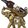 ICE ARMOR Decorative Wine Bottle Holder, Wine Rest Statue, Home Decor Wine Display Table Centerpiece For Tabletops And Counters, Wine Lovers Gift -Amazon Store 51dMpW38I3L