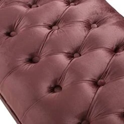 Christopher Knight Home Tassia Tufted Velvet Ottoman, Blush / Natural 6 Christopher Knight Home Tassia Tufted Velvet Ottoman, Blush / Natural -Amazon Store 51dVk2bg95L