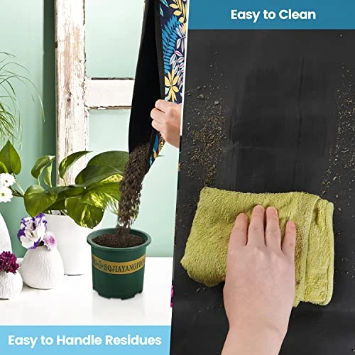 Waterproof Potting Mat For Indoor Plant Transplanting And Dirt Control, Gardening Gifts For Women, Birthday Gifts For Plant Lovers, Thick Foldable Repotting Mat Succulent Gardening Mat 29.5"x29.5" 5 Waterproof Potting Mat For Indoor Plant Transplanting And Dirt Control, Gardening Gifts For Women, Birthday Gifts For Plant Lovers, Thick Foldable Repotting Mat Succulent Gardening Mat 29.5"x29.5" - Image 3