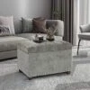 Joveco 24" Ottoman With Storage For Living Room Rectangular Fabric Tufted Bench Footrest - Light Grey -Amazon Store 51eQQRxGsqS
