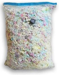 Fine High Density Shredded Memory Foam - Filler For Stuffing, Upholstery, Pillows, Crafts, Bean Bags, Chairs, Sofa, Pet & Dog Beds, And More - Made In USA (5 Lbs) -Amazon Store 51eSkc1achL. AC