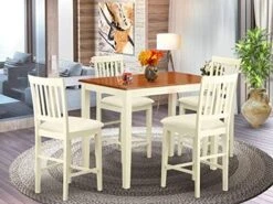 East West Furniture YAVN3-MAH-W Dining Set, 3-Piece 22 East West Furniture YAVN3-MAH-W Dining Set, 3-Piece -Amazon Store 51eqJ7LgNqL. AC