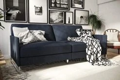 DHP Pembroke Convertible Futon Sofa Bed, Grey Linen -Amazon Store 51evtZHMfIL. AC