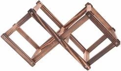 Beautyflier Creative Wood Foldable Rhombus Shaped Countertop 3 Bottles Wine Rack Organizer Display Shelf 11 Beautyflier Creative Wood Foldable Rhombus Shaped Countertop 3 Bottles Wine Rack Organizer Display Shelf -Amazon Store 51fEodvgHSL. AC