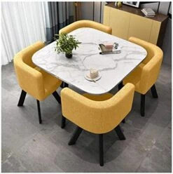 Coffee Table And Chair Combination Balcony Living Room Dining Table Marble Table And Chairs Table Four Chairs Office Reception Desk And Chair Set Meeting Room Round Table Beauty Salon Movie Theater -Amazon Store 51fULpBKNBL. AC