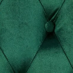 Christopher Knight Home Leora Modern Glam Tufted Velvet Wingback Loveseat, Emerald / Dark Brown -Amazon Store 51fVz5FlJRL