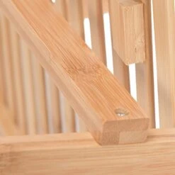 Casart Bamboo Ladder Stand Shelf, Foldable Multifunctional Flower Display Rack, 3-Tier Storage Rack For Home And Office -Amazon Store 51fZvI4NpjL