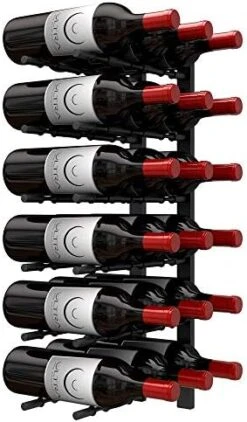 Ultra Wine Racks Wall Mounted Wine Racks (3 Foot 2 Deep, Matte Black) 28 Ultra Wine Racks Wall Mounted Wine Racks (3 Foot 2 Deep, Matte Black) -Amazon Store 51fpu8NOZNL. AC