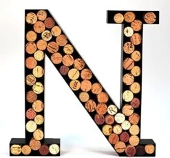 Wine Cork Holder Makes For Great Wine Accessories Perfect Monogrammed Gifts For Women To Store Wine Corks. Wine Decor Or Wine Cork Holder Decor Will Brighten Up Kitchen! (Letter"N") -Amazon Store 51fwiZWurES. AC