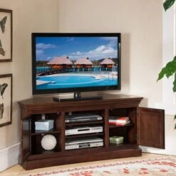 Leick Home SINCE 1910Bella Maison Two Door Corner TV Stand, 52 -Amazon Store 51fxRStseRL