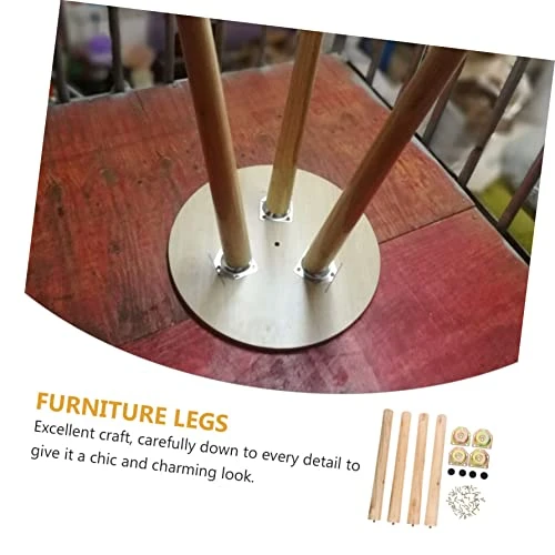 GENERIC 4 Sets Table Bun Bench Coffee Cm* Cm Armchair Feet Sofa Of Tv Home Extender Ottoman Replacement Cabinet Wooden Bed DIY L 4 GENERIC 4 Sets Table Bun Bench Coffee Cm* Cm Armchair Feet Sofa Of Tv Home Extender Ottoman Replacement Cabinet Wooden Bed DIY L - Image 2