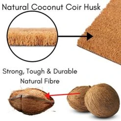 Beware Of Owner Coir Doormat - 18 X 30 Inch - Funny Door Mat - Standard Welcome Mat With Black Border And Natural Fade - Vinyl Backed - Indoor Outdoor - Front Door Entryway Mats -Amazon Store 51h0dbpmfLL