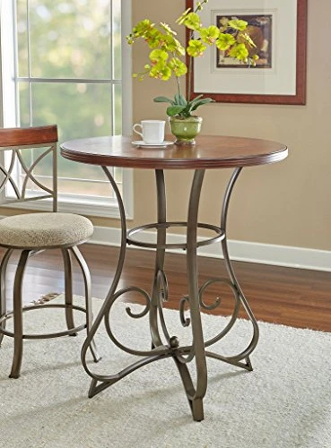 Powell 3-Pc. Hamilton Pub Set, Medium Cherry 4 Powell 3-Pc. Hamilton Pub Set, Medium Cherry - Image 2