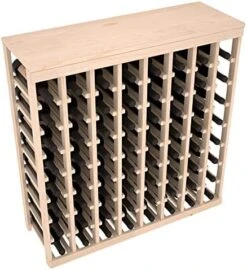Wine Racks America® Living Series Table Top Wine Rack - Durable And Modular Wine Storage System, Pine Unstained - Holds 64 Bottles -Amazon Store 51hoIL5zxmL. AC