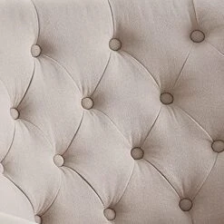 Rosevera McCarthy Furniture Ottoman Arm Living Room Comfy Small Accent Chairs For Bedroom, Standard Size, Velvet Beige 9 Rosevera McCarthy Furniture Ottoman Arm Living Room Comfy Small Accent Chairs For Bedroom, Standard Size, Velvet Beige -Amazon Store 51hpgxzvQQL