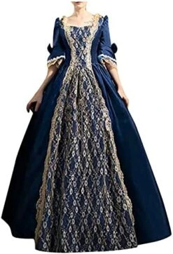 JEGULV Victorian Gown Dress For Women, Women's Court Cosplay French Lolita Dress Halloween Princess Costume Renaissance Dress -Amazon Store 51iNypacnpL. AC